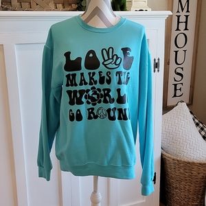 Love Makes the World go Round Sweatshirt